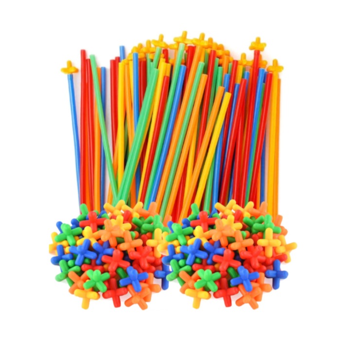Set de constructie Stator, Plastic, Multicolor, 700 piese