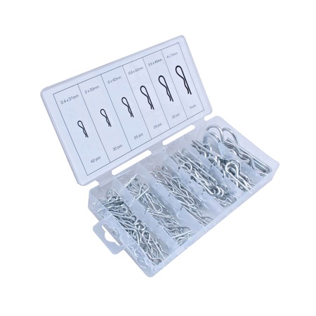 Set cleme, sigurante tip R, 150 piese, Asta - eMAG.ro