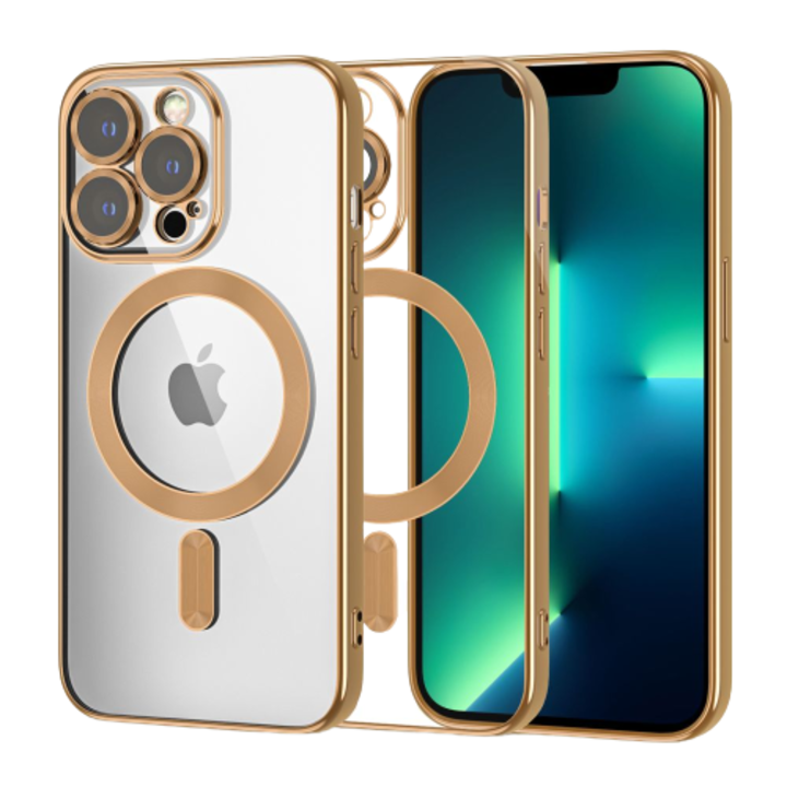 Калъф fixGuard Magshine Magsafe За iPhone 12 Pro Max, Gold
