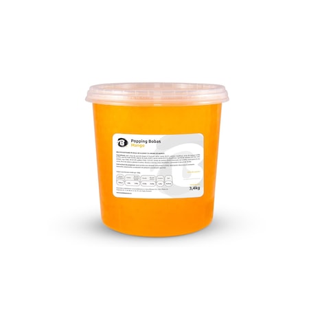 Bile Popping boba pentru ceai Bubble Tea-Mango, 3.4 kg