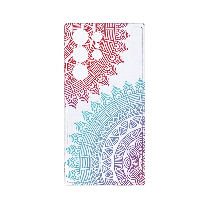 Husa BestCase® Clear Silicon 2MM, Compatibila Cu Samsung Galaxy S23 Ultra, Non Figurative, Antisoc, Protectie Camera, Margini ridicate pentru protectia ecranului, T 176