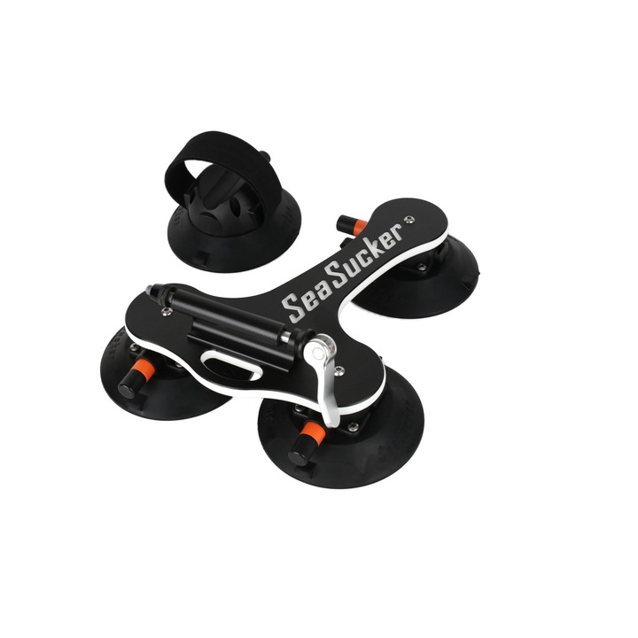 Suport auto pentru bicicleta, SEASUCKER, Negru