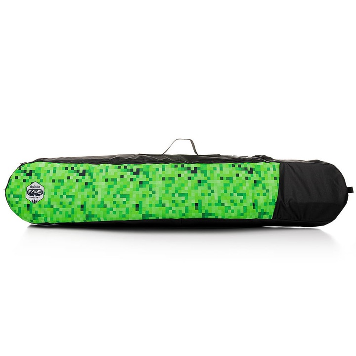 Husa snowboard pentru copii BEN WILD, 135 cm, Verde/Negru