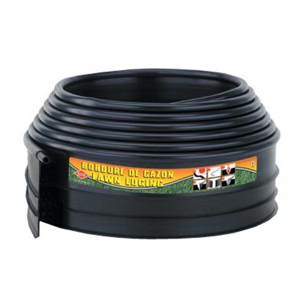 Borduri plastic pentru gazon negre