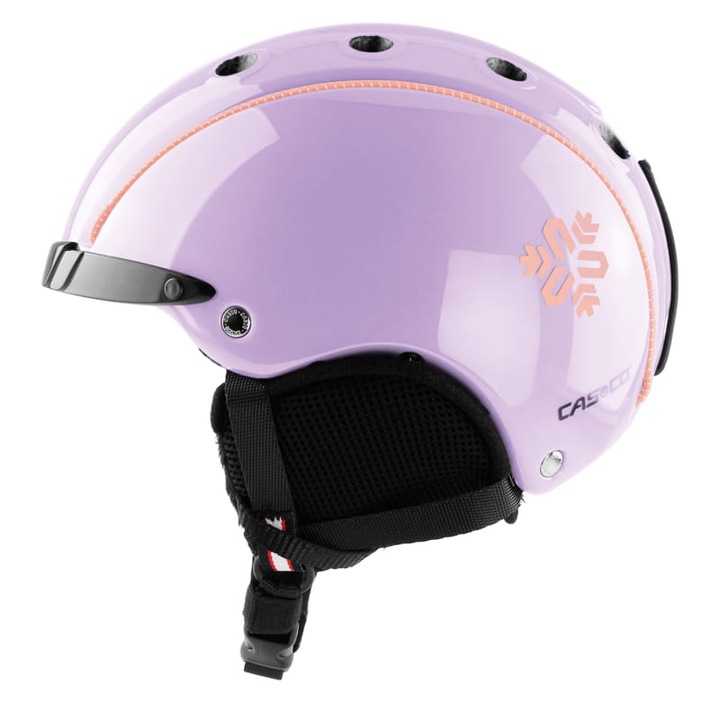 Casca de schi copii CASCO Mini Pro 2, roz, S (52-56cm)