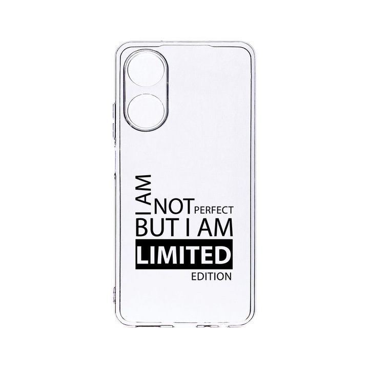 Силиконов калъф BestCase за OPPO A98 5G, Limited Edition, Camera Protection, Clear Silicon 2MM, T 59