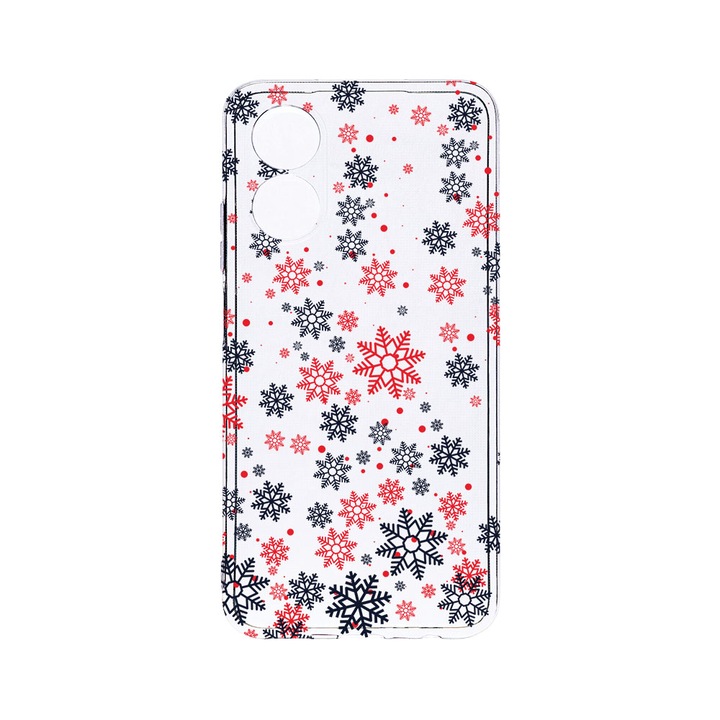 Силиконов калъф BestCase за OPPO A78 / A58 5G, Snow, Camera Protection, Clear Silicon 2MM, T 154