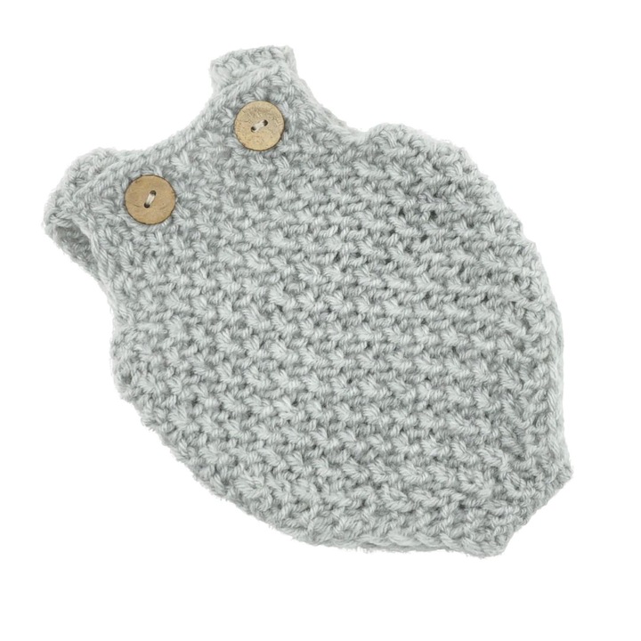 Гащеризон за кукли, Miniland, Текстил, Сив