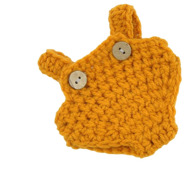 Дрехи за кукли, Przytullale, Текстилен материал, Оранжево