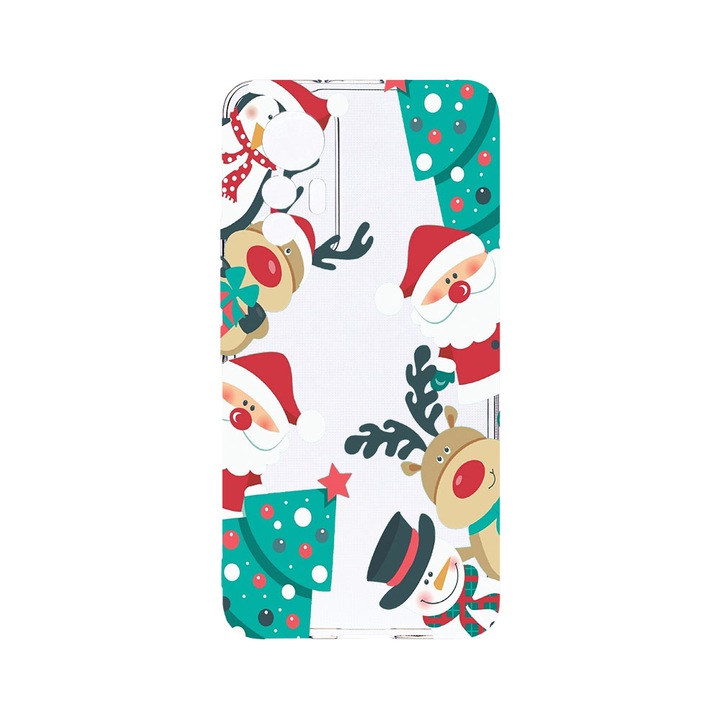 BestCase 2MM Clear Szilikon telefontok, Xiaomi 13 Lite, Xmas, Kamera védelem, strapabíró, T 338