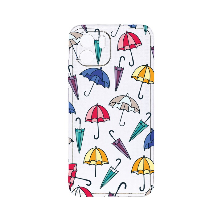 BestCase 2MM Clear Szilikon telefontok, Xiaomi Redmi A2, Umbrella, Kamera védelem, strapabíró, T 159