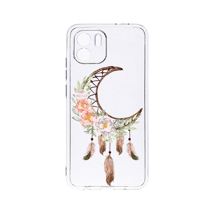BestCase 2MM Clear Szilikon telefontok, Xiaomi Redmi A1, Dreamcatcher, Kamera védelem, strapabíró, T 951