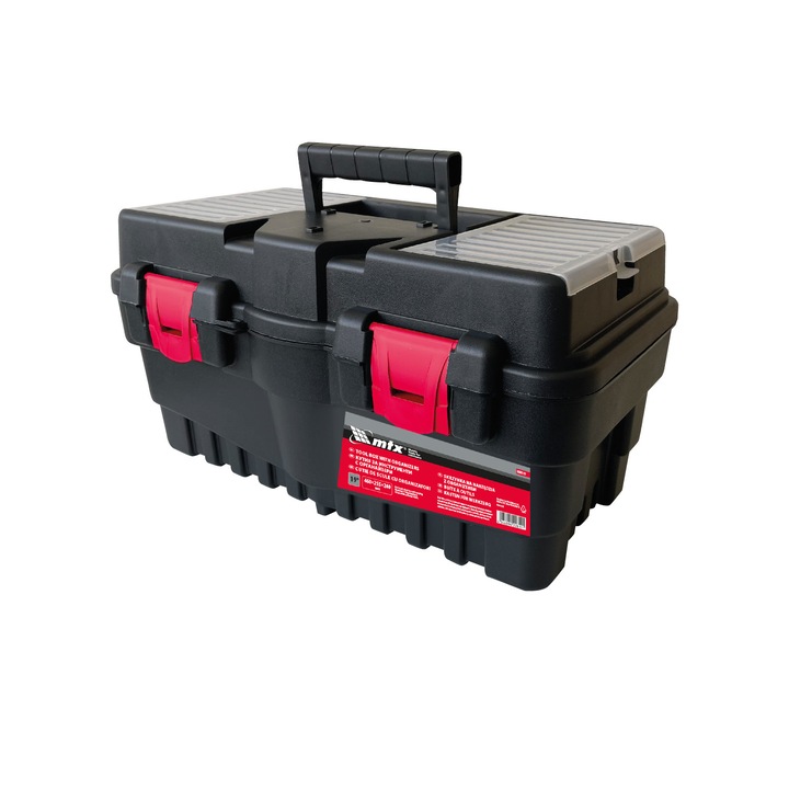 Кутия MTX, за инструменти, с органайзери, 19", 460x255x240 мм - eMAG.bg