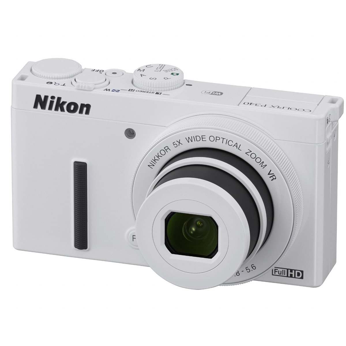 Nikon COOLPIX P340 ホワイト Aparat foto digital Nikon COOLPIX P340, 12.2MP, Wi-Fi, White +