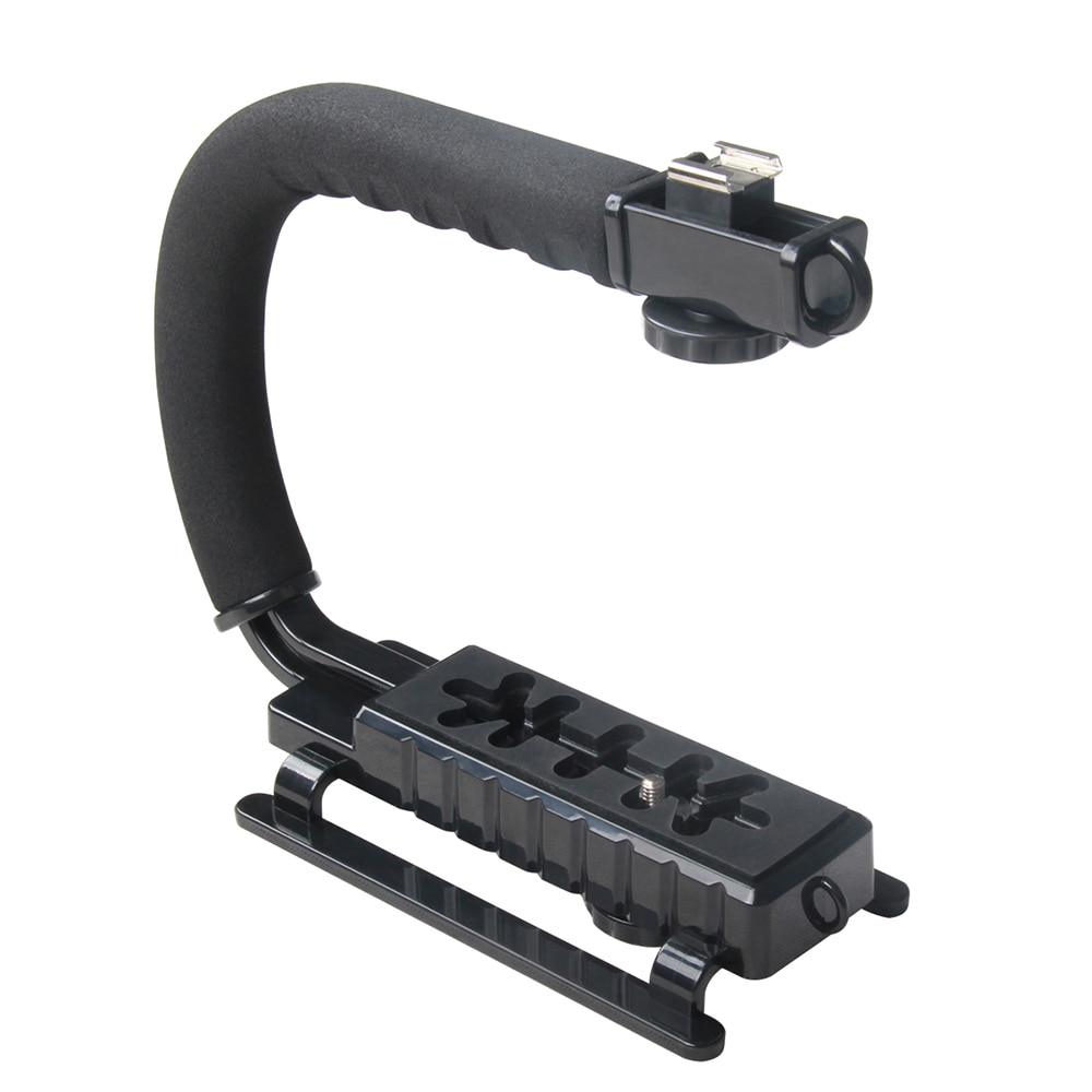 Suport de filmare Commlite Video Handle CS-VX pentru DSLR-uri si camere video de dimensiuni medii