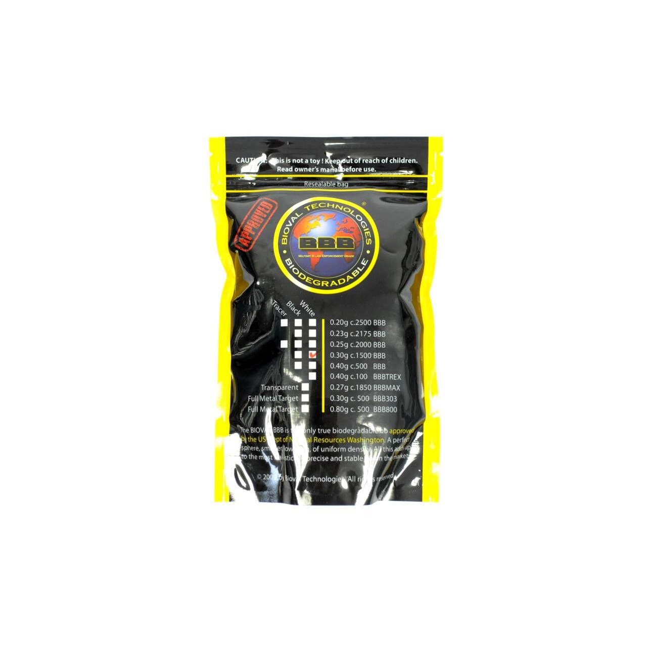 Bile airsoft Bioval BIO 0.30g 3300buc