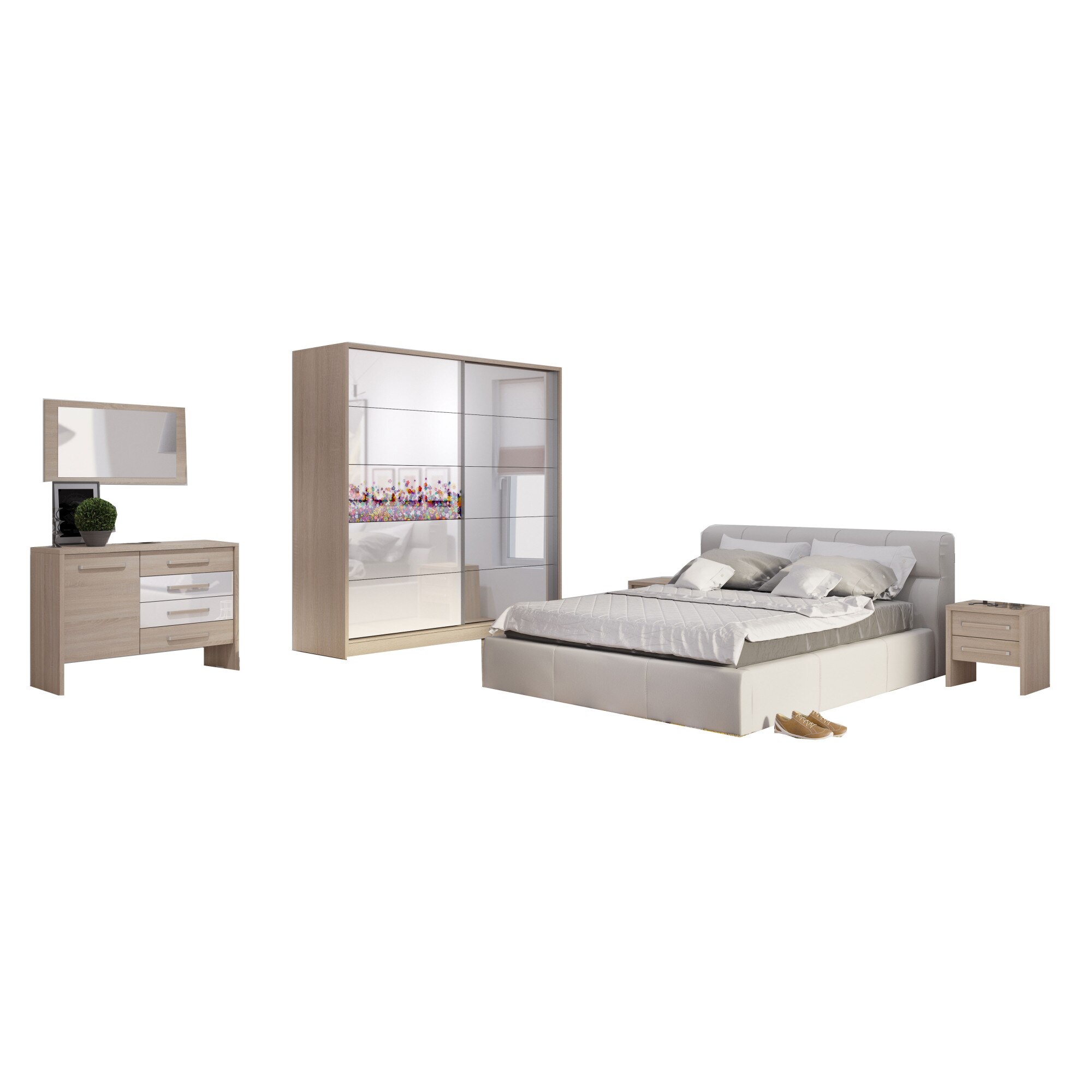 Set Dormitor Galileo, Dulap 185, Ambient 5