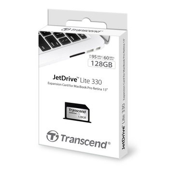 Card de memorie Transcend 128GB JetDrive Lite 330 extensie de memorie pentru MacBook Pro 13 Card de memorie Transcend 128GB JetDrive Lite 330 extensie de memorie pentru MacBook Pro 13