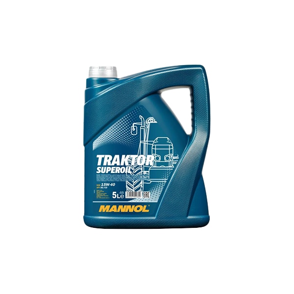 Двигателно масло Mannol, Traktor Superoil 15W40, минерално, 5л - eMAG.bg