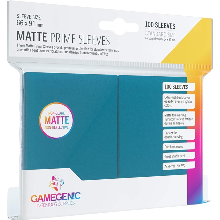 Gamegén ujjak - Matte Prime (100 db) - kék