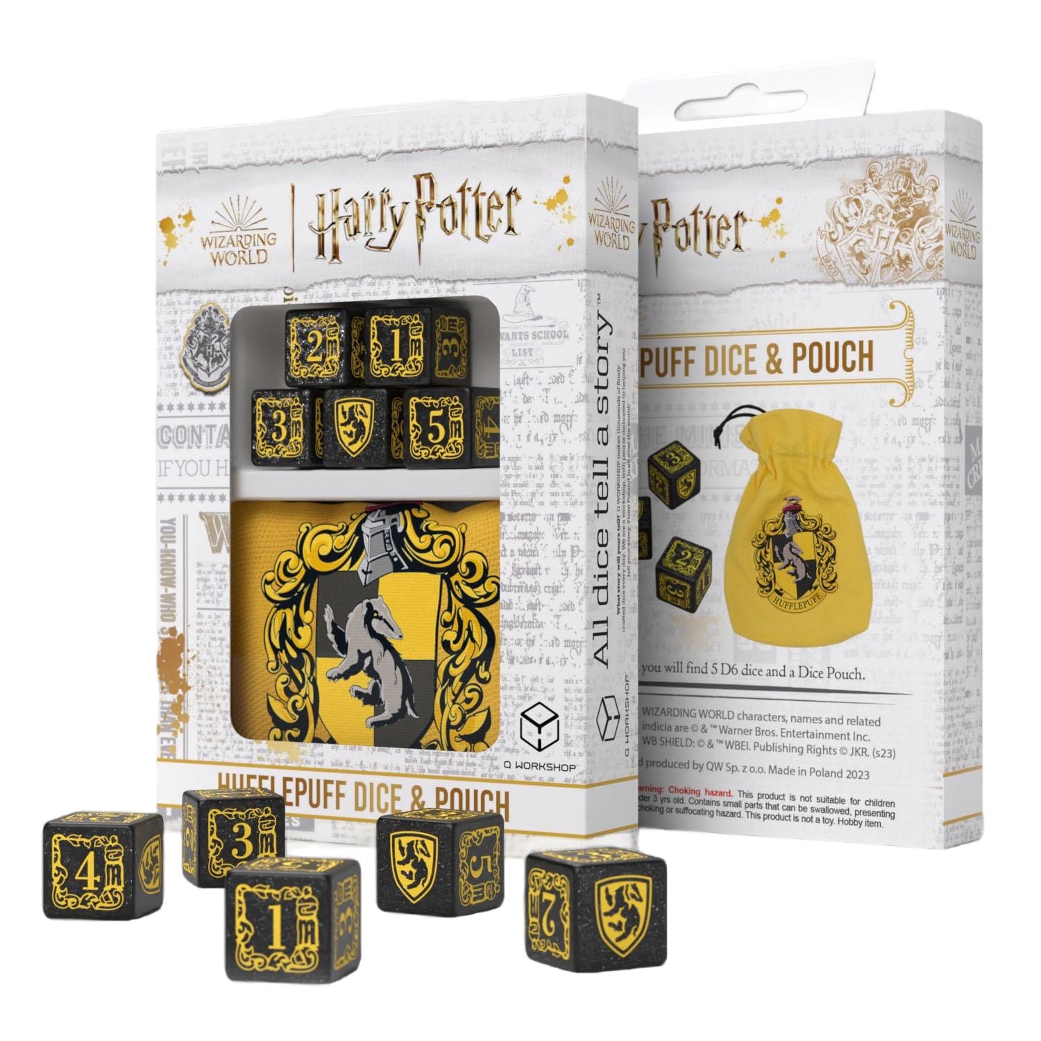 Jeu de dés - Q WORKSHOP - HARRY POTTER PACK DÉS GRYFFINDOR MODERN DICE