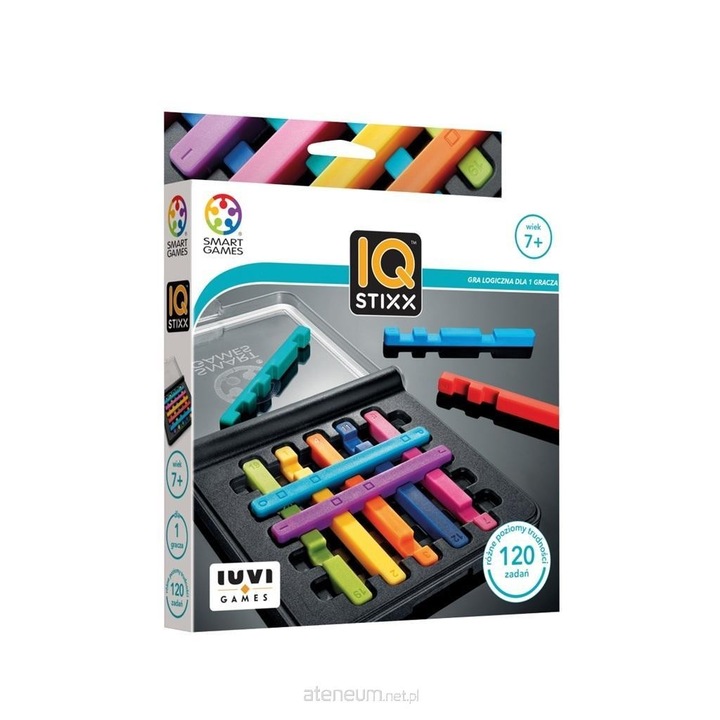 Интелигентна игра, IUVI, IQ Stixx, +7 години, Многоцветен