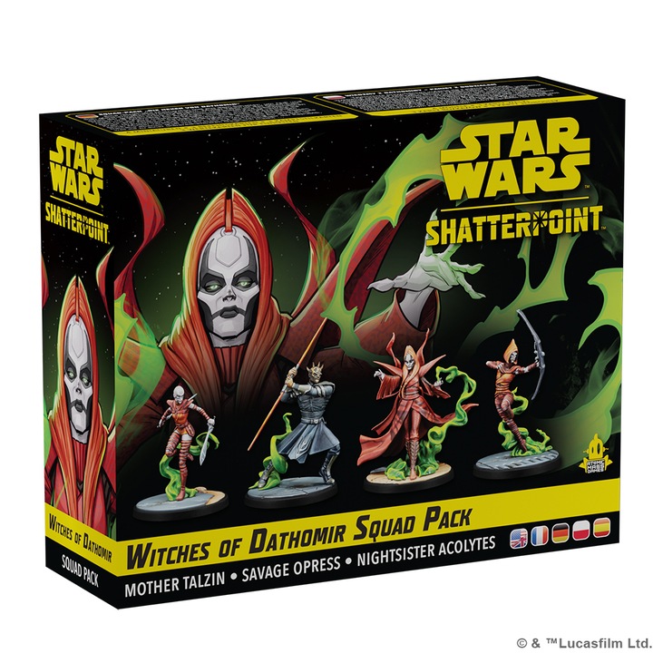 Set figurine, Atomic Mass Games, Star Wars, Witches of Dathomir, Multicolor