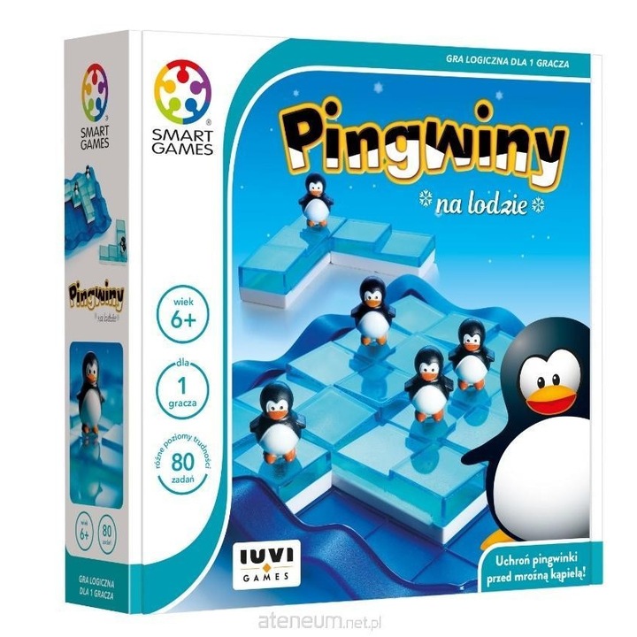 Joc de inteligenta, IUVI, Penguins on Ice, +6ani, Multicolor
