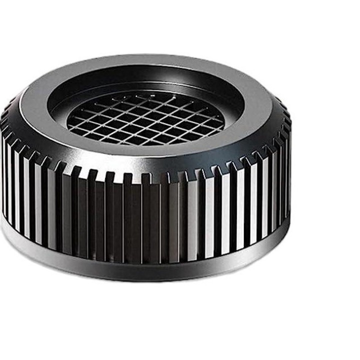 Set 4 picioruse antivibratii pentru masina spalat, Cauciuc/Polipriopilena, 3.3x7.5 cm, Negru