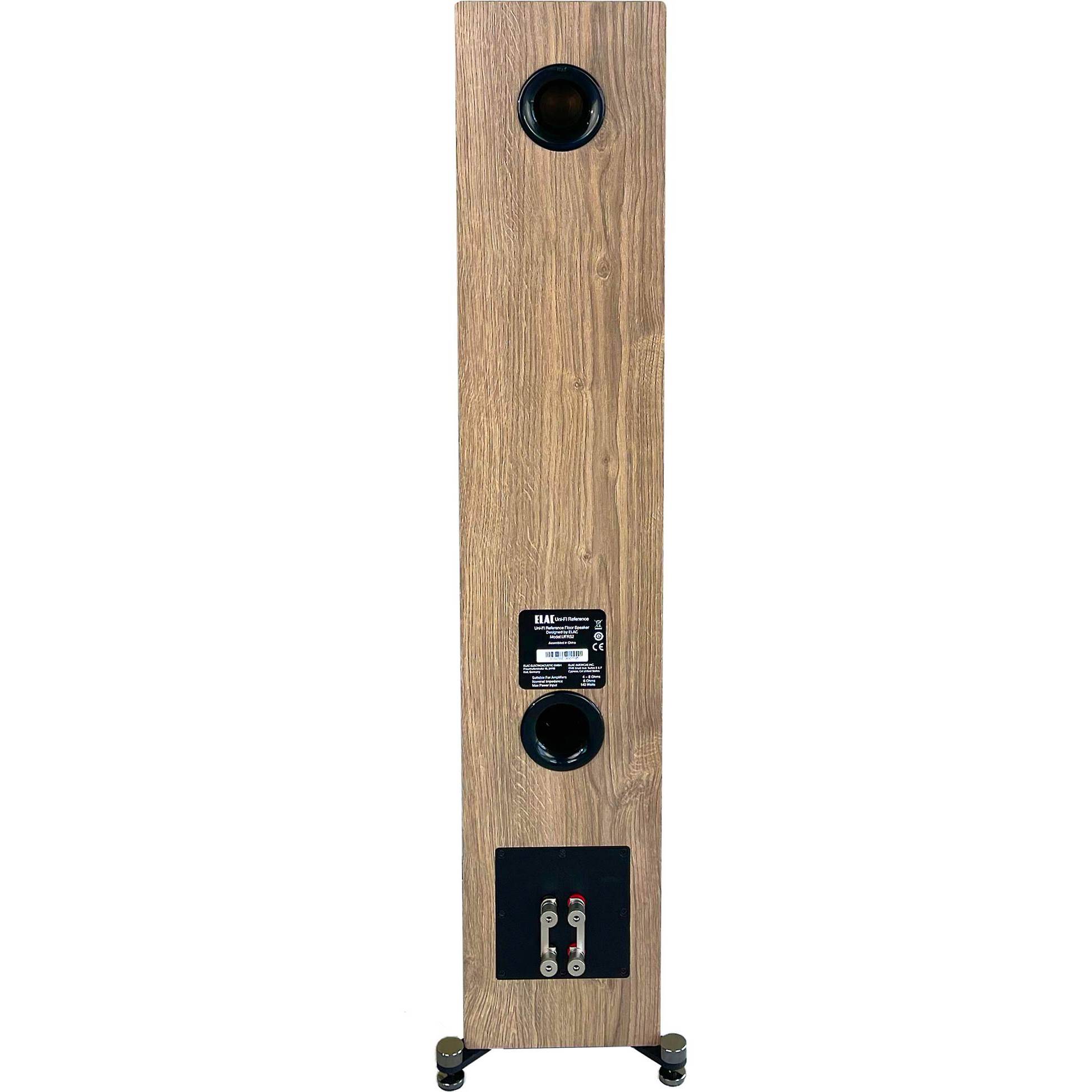 Set 2 boxe pasive ELAC Uni-Fi Reference UFR52, White/Wood