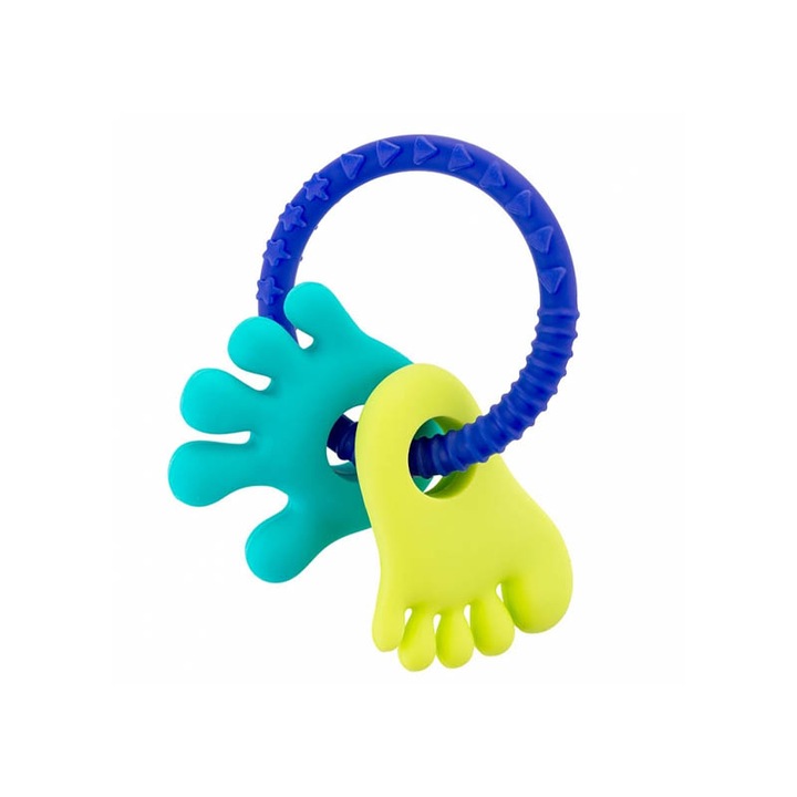 Fogozógyűrű Akuku A0127, Többszínű