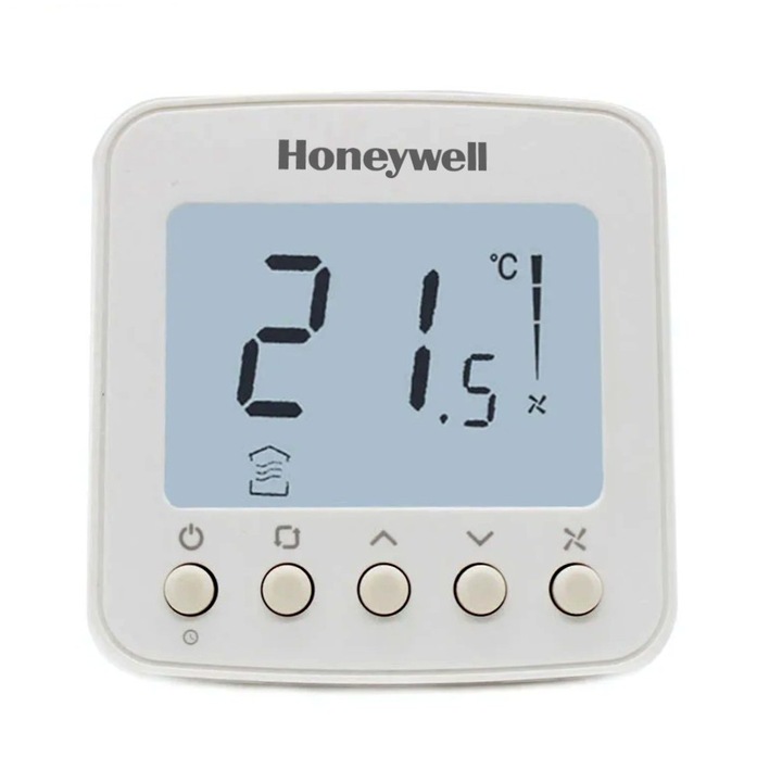 Termostat pentru ventiloconvectoare cu 2 tevi Orchid 1, Honeywell, functionare stand alone