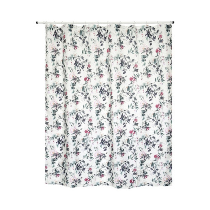 Perdea de Dus Spirella Jinzo Textil 180x200 cm Nisip