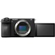 Aparat foto mirrorless Sony A6700, APS-C, 26MP, 4K, AI, Stabilizare 5 axe, Negru + Obiectiv 18-135mm