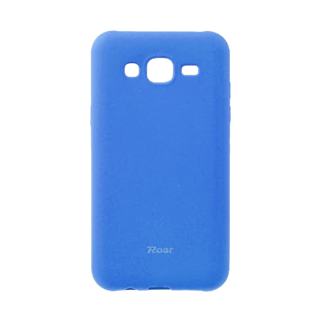 Husa din silicon mat Roar pentru Galaxy J7, bleu