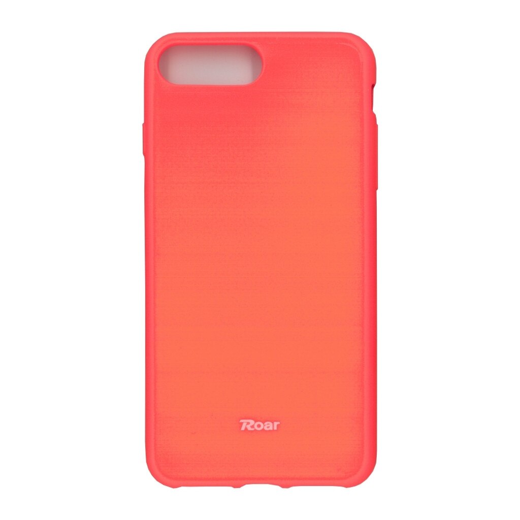 Husa din silicon mat Roar pentru iPhone 7 Plus/8 Plus, portocaliu