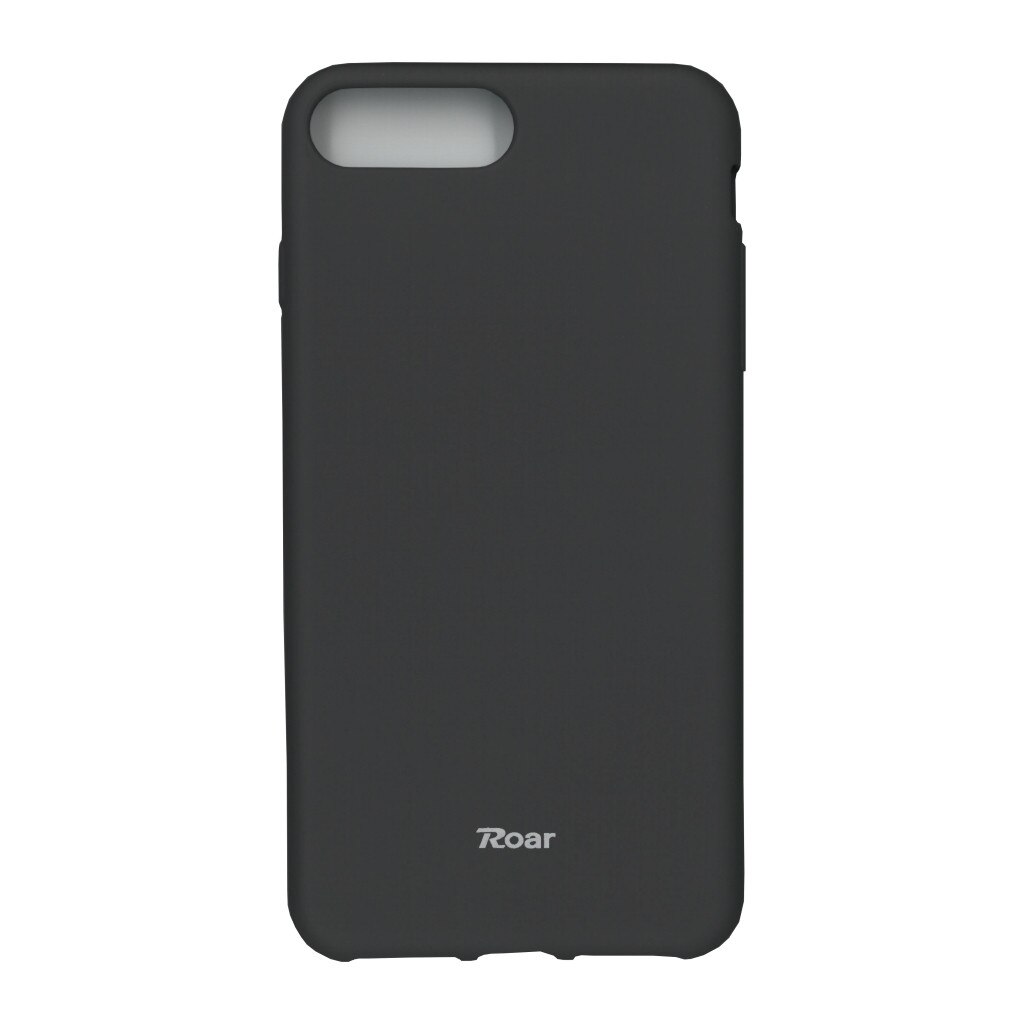Husa din silicon mat Roar pentru iPhone 7 Plus/8 plus,negru