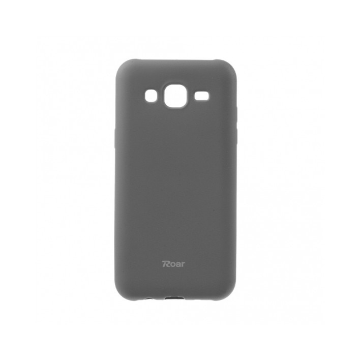 Husa din silicon mat Roar pentru Galaxy J3,gri