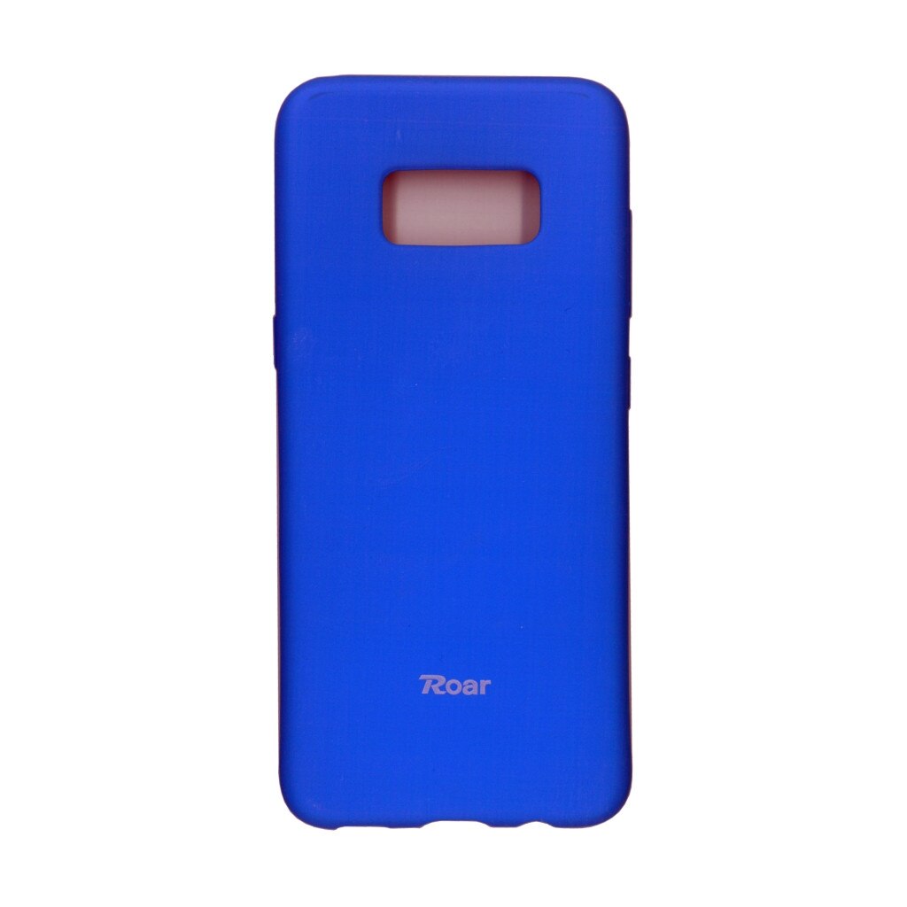 Husa din silicon mat Roar pentru Galaxy S8 Plus, bleu