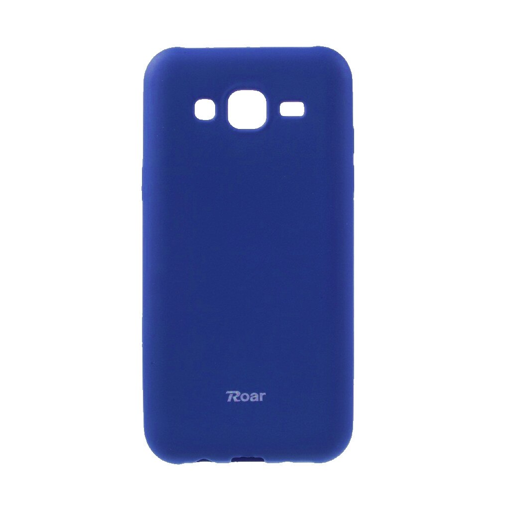 Husa din silicon mat Roar pentru Galaxy J3,albastru