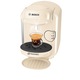 Espressor Bosch Tassimo Vivy II TAS1407, 1300w, 3.3 bar, 0.7l , autocuratare si decalcifiere, capsule, Crem
