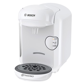 Espressor Bosch Tassimo Vivy II TAS1404, 1300w, 3.3 bar, 0.7l , autocuratare si decalcifiere, capsule, Alb Espressor Bosch Tassimo Vivy II TAS1404, 1300w, 3.3 bar, 0.7l , autocuratare si decalcifiere, capsule, Alb
