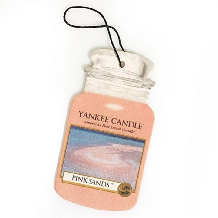 Odorizant Auto Car Jar Pink Sands, Yankee Candle