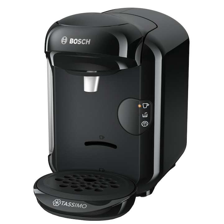 Bosch Tassimo TAS1402 eszpresszó kávégép, 1300 W, 3.3 bar, 0.7 l, öntisztító, kapszulás, Fekete