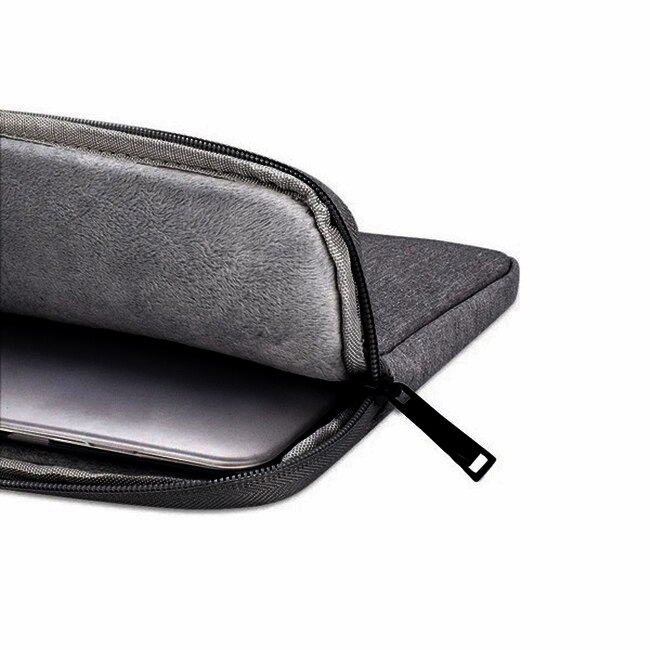 Husa de protectie pentru laptop si tableta CLASStitude, compatibila cu diagonala pana la 15.6 inchi, inchidere cu fermoar, 40 cm x 2 cm x 30 cm, Negru