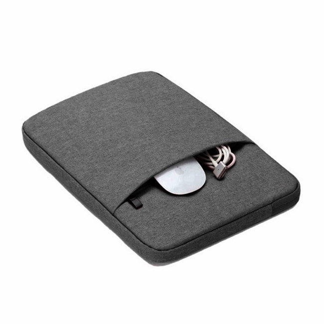 Husa de protectie pentru laptop si tableta CLASStitude, compatibila cu diagonala pana la 15.6 inchi, inchidere cu fermoar, 40 cm x 2 cm x 30 cm, Negru
