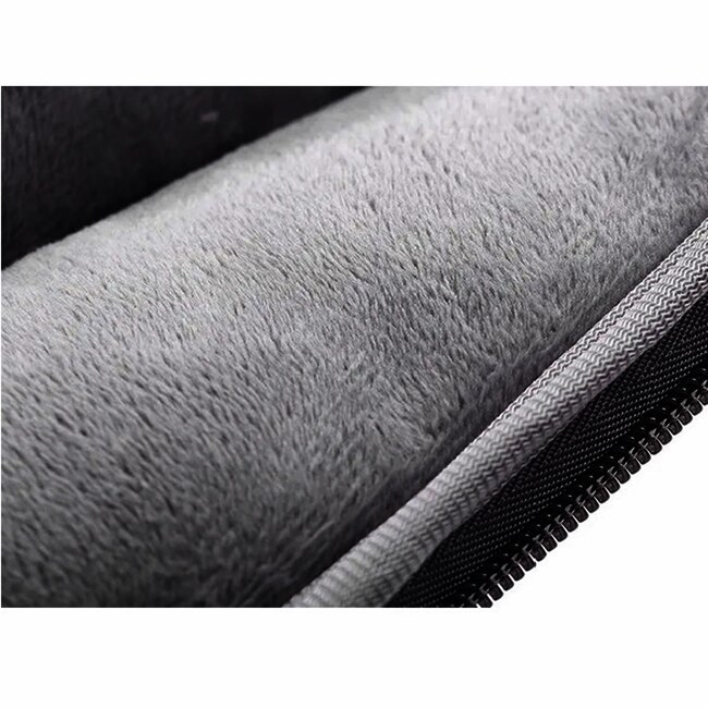 Husa de protectie pentru laptop si tableta CLASStitude, compatibila cu diagonala pana la 15.6 inchi, inchidere cu fermoar, 40 cm x 2 cm x 30 cm, Negru