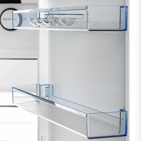 Combina Frigorifica BEKO B5RCNA366HXB1, No Frost, 316 l, H 186 cm, Clasa C, Argintiu