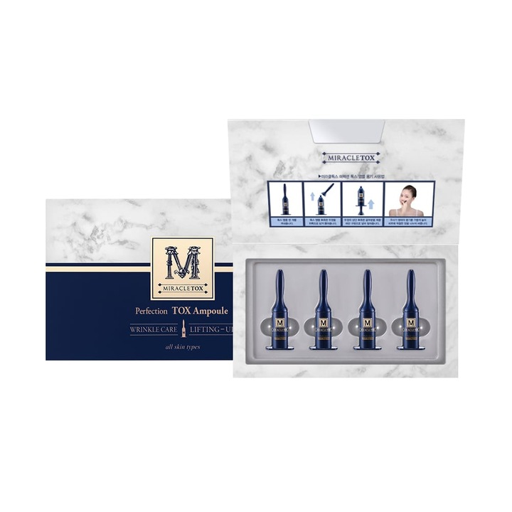 Set 4 fiole Miracletox Perfection TOX (ace lichide)