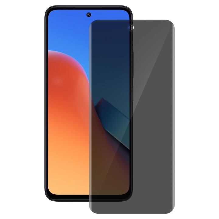 SILKASE adatvédelmi fólia Xiaomi Redmi 12 szilikon képernyővédőhöz